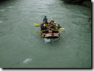 Beim Rafting