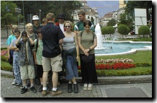 Gruppenfoto in Meran