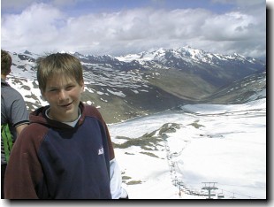 Gletscher im Schnalstal